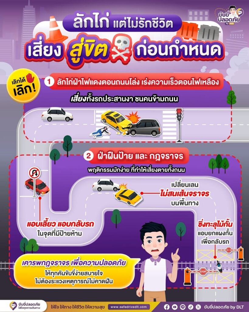 ลักไก่ แต่ไม่รักชีวิต เสี่ยงสูญเสียก่อนกำหนด